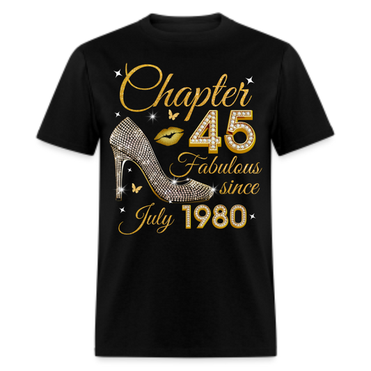 GOLDEN CHAPTER 45 FAB SINCE JULY 1980 UNISEX SHIRT