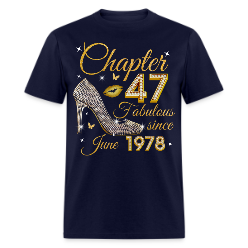 GOLDEN CHAPTER 47 FAB SINCE JUNE 1978 UNISEX SHIRT