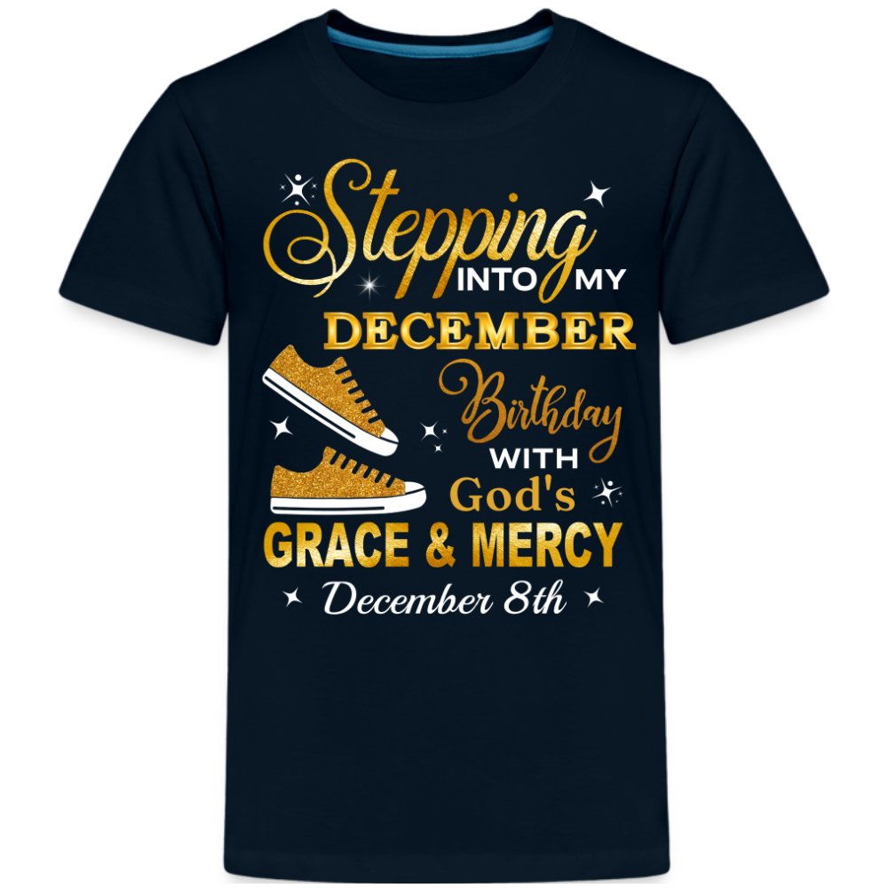 DECEMBER 8TH GOD'S GRACE KIDS SHIRT