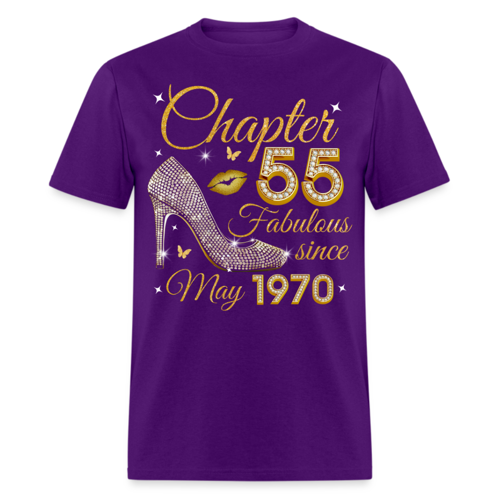 GOLDEN CHAPTER 55 FAB SINCE MAY 1970 UNISEX SHIRT