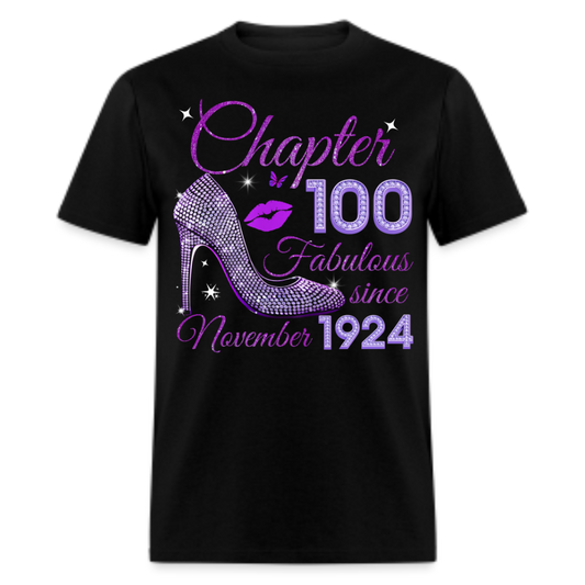 CHAPTER 100 FABULOUS SINCE NOVEMBER 1924 UNISEX SHIRT