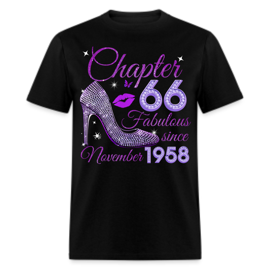 CHAPTER 66 FABULOUS SINCE NOVEMBER 1958 UNISEX SHIRT