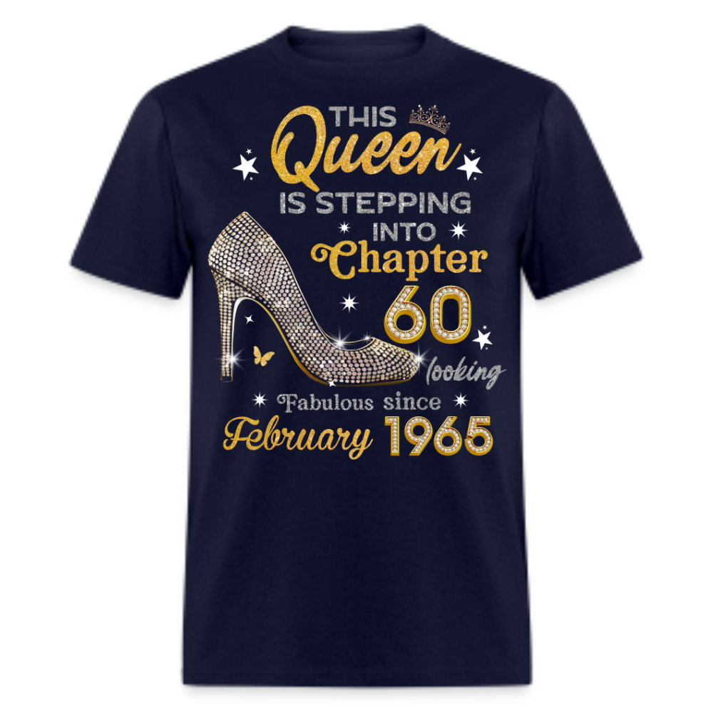 GOLDEN QUEEN STEPPING INTO CHAPTER 60 FEBRUARY 1965 UNISEX SHIRT