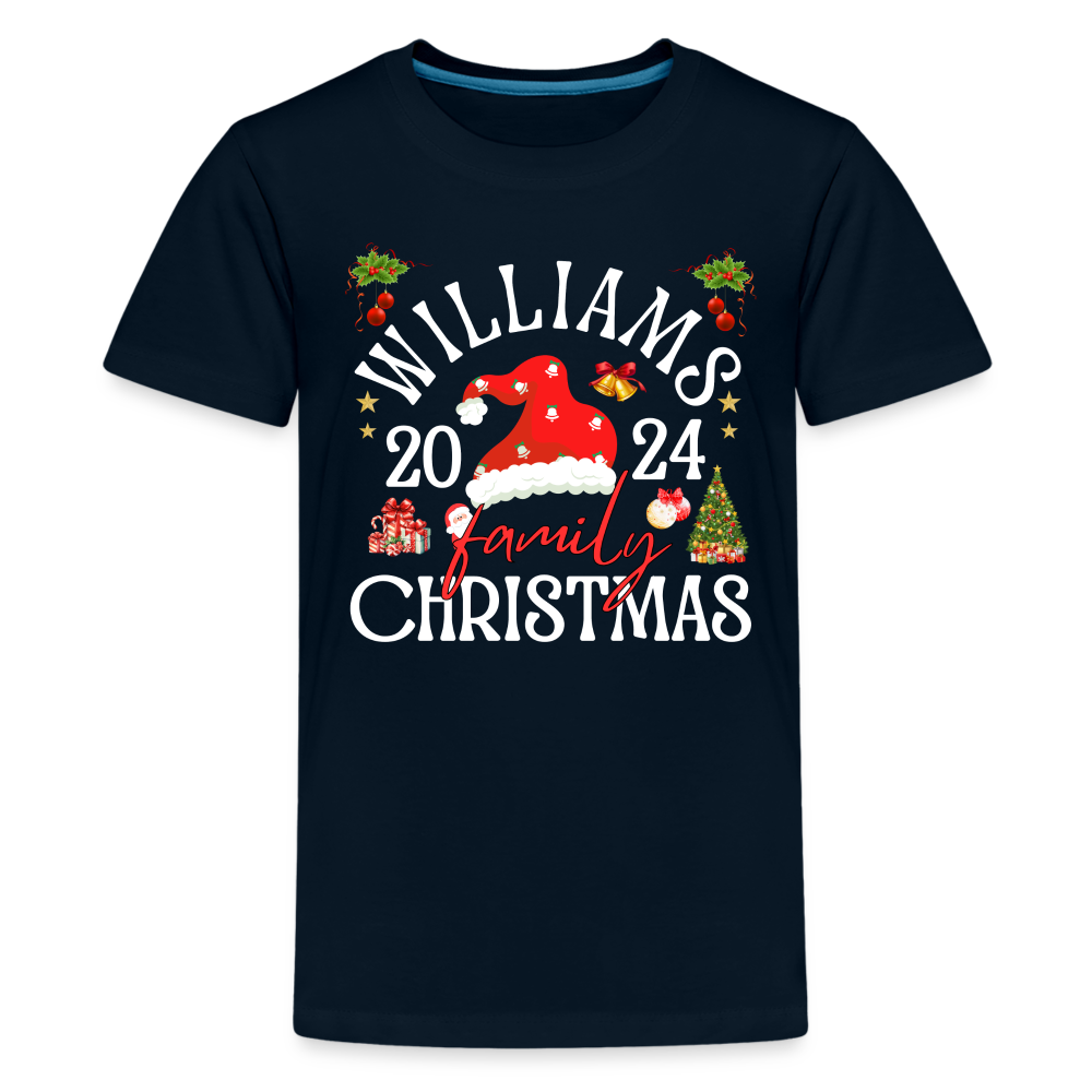 PERSONALIZED CHRISTMAS FAMILY 2024 KIDS SHIRT