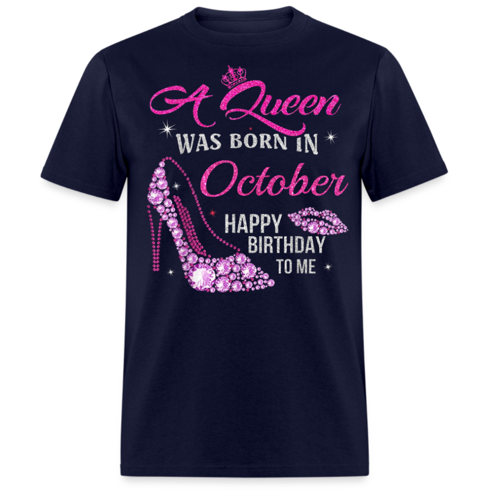 OCTOBER QUEEN (WITHOUT DATE) UNISEX SHIRT