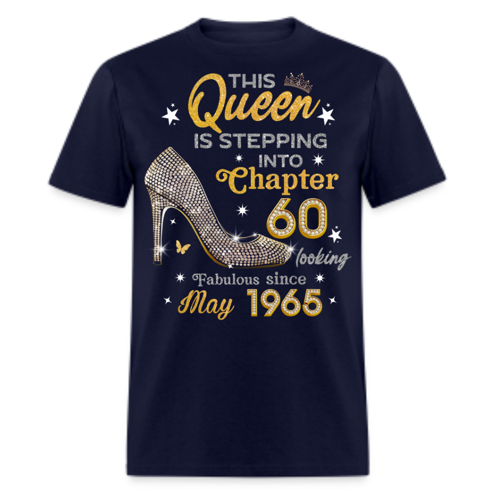 GOLDEN QUEEN STEPPING INTO CHAPTER 60 MAY 1965 UNISEX SHIRT