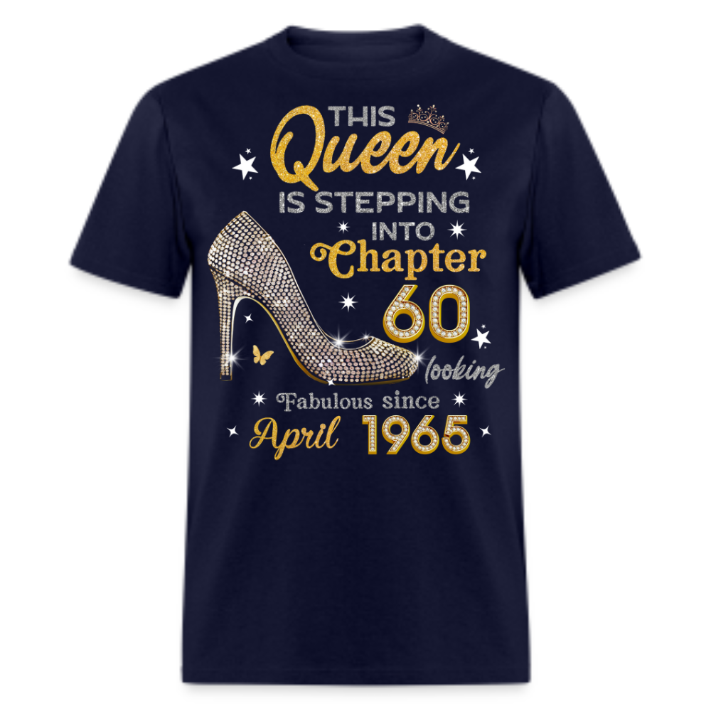 GOLDEN QUEEN STEPPING INTO CHAPTER 60 APRIL 1965 UNISEX SHIRT