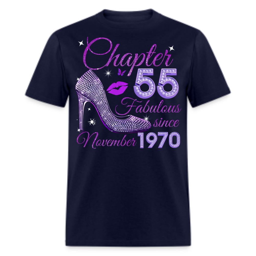 CHAPTER 55 FABULOUS SINCE NOVEMBER 1970 UNISEX SHIRT