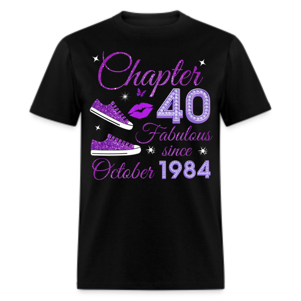 CHAPTER 40 FAB SINCE OCTOBER 1984 (SNEAKERS) SHIRT