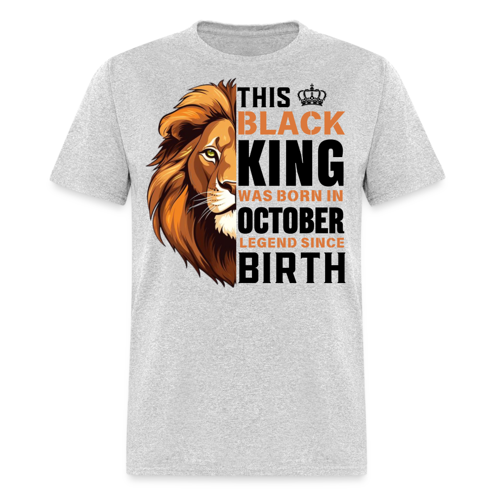 BLACK KING OCTOBER (WITHOUT DATE) SHIRT