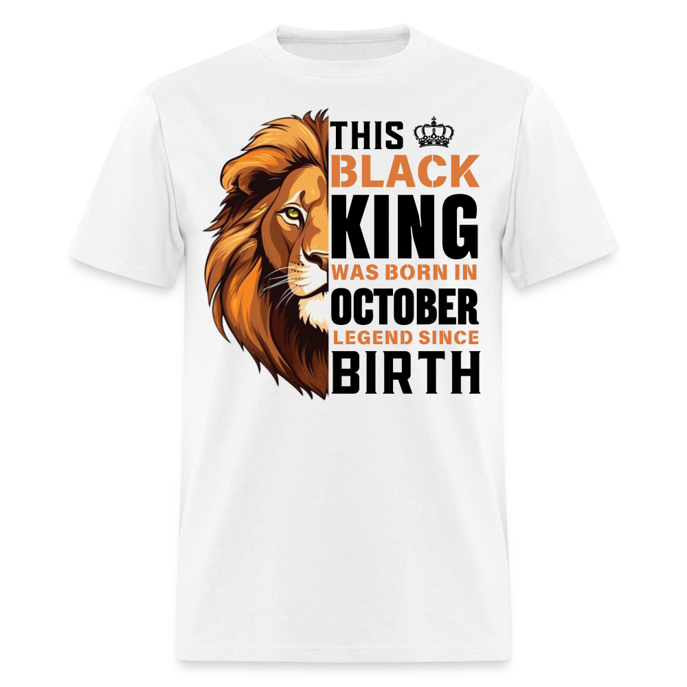 BLACK KING OCTOBER (WITHOUT DATE) SHIRT