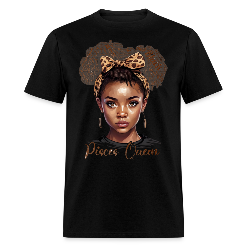 BLACK PISCES QUEEN UNISEX SHIRT