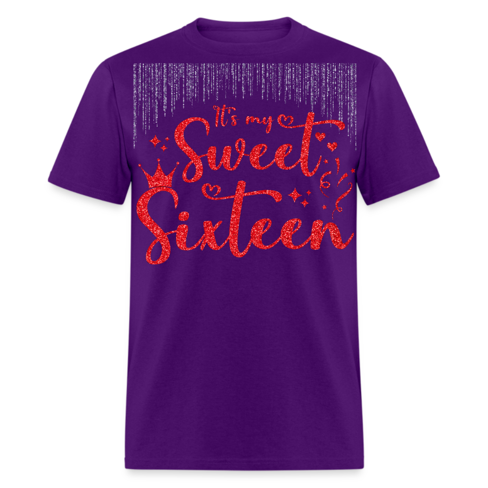 IT'S MY SWEET SIXTEEN UNISEX SHIRT