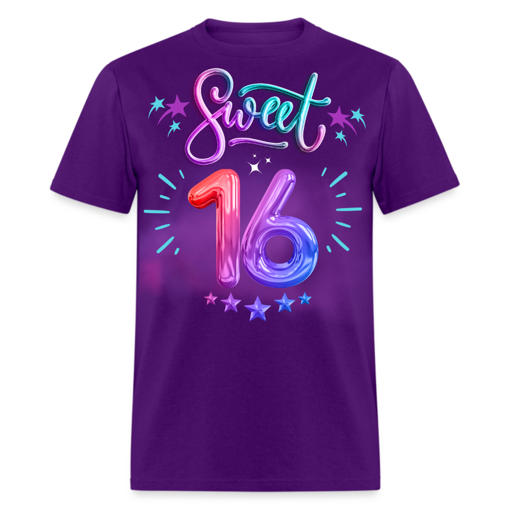 SWEET SIXTEEN UNISEX SHIRT