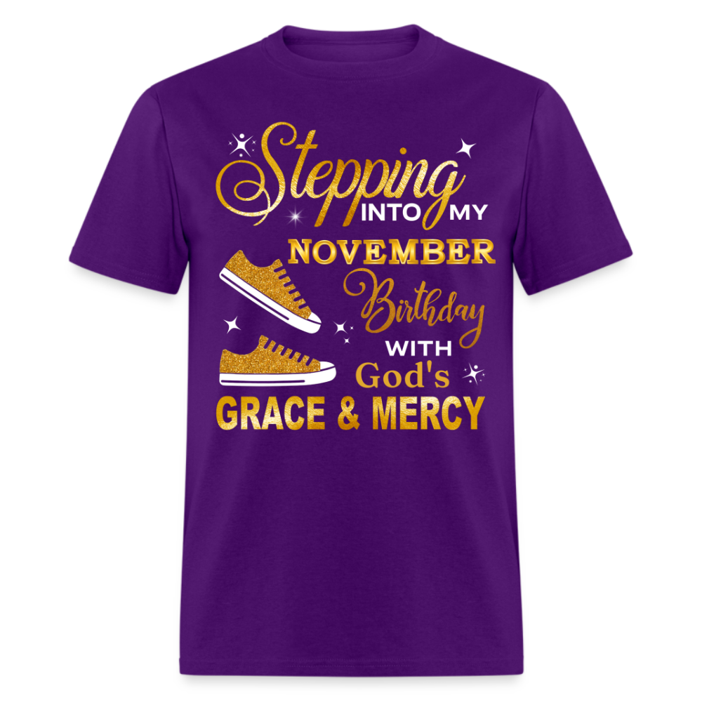 NOVEMBER GOD'S GRACE UNISEX SHIRT (WITHOUT DATE)