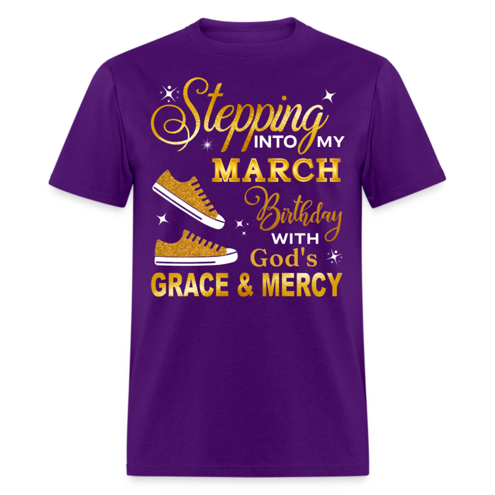 MARCH GOD'S GRACE UNISEX SHIRT (WITHOUT DATE)