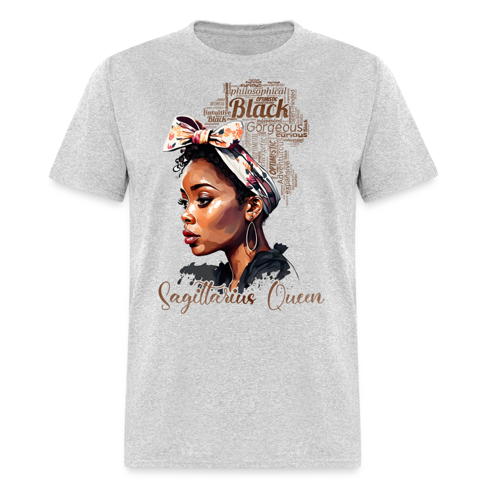 BLACK SAGITTARIUS QUEEN UNISEX SHIRT