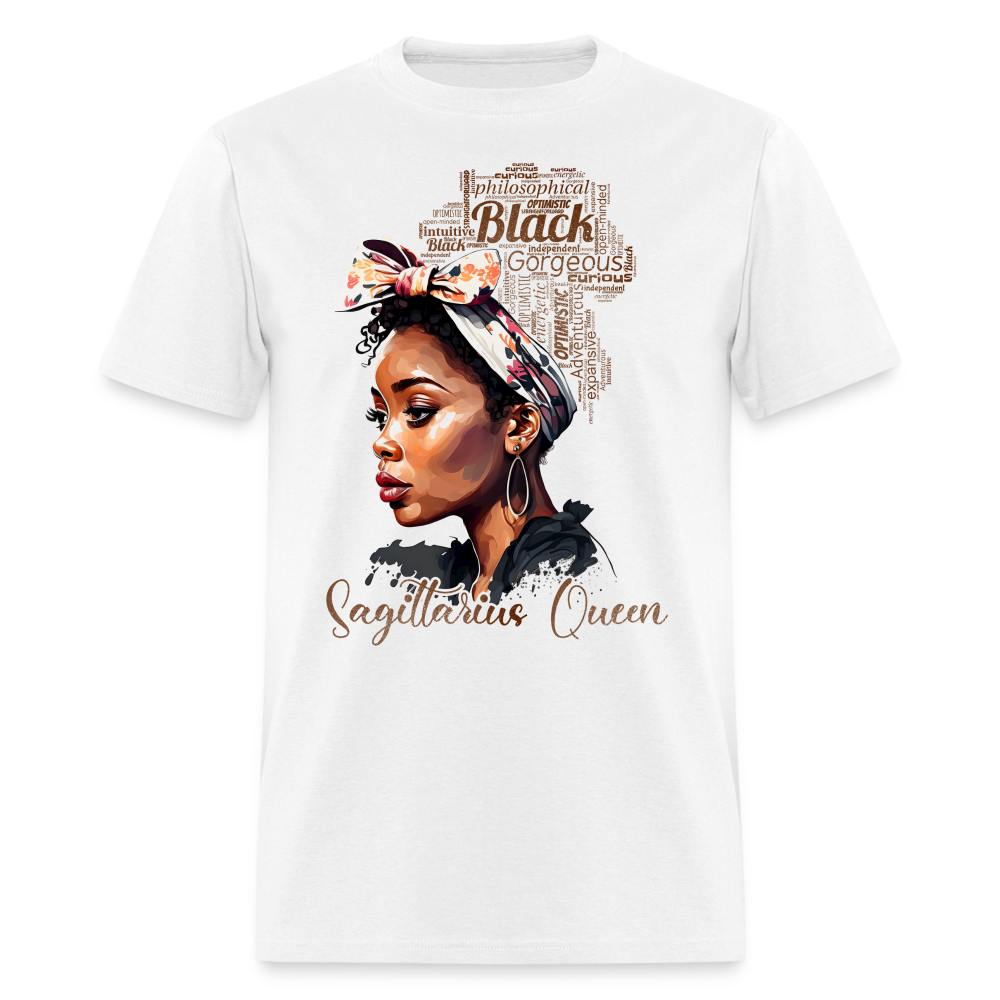 BLACK SAGITTARIUS QUEEN UNISEX SHIRT