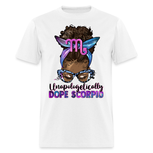 UNAPOLOGETICALLY DOPE SCORPIO UNISEX SHIRT