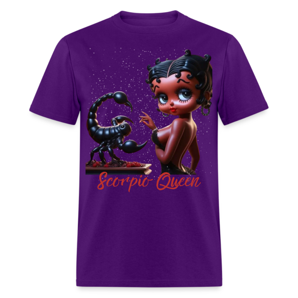 SCORPIO QUEEN SUNSIGN UNISEX SHIRT