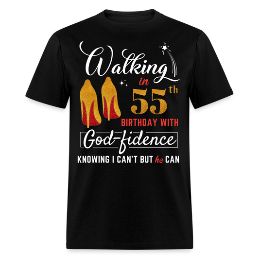 WALKING 55 GODFIDENCE SHIRT - black