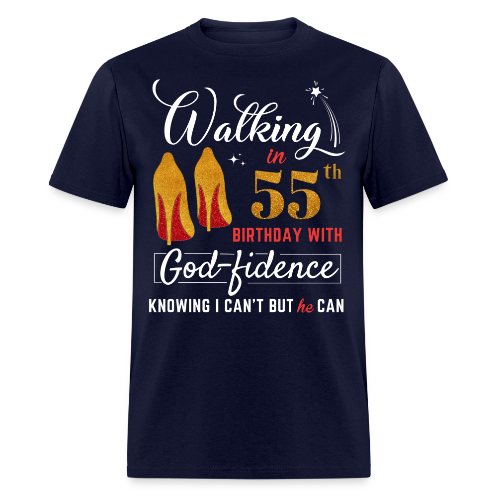 WALKING 55 GODFIDENCE SHIRT - navy