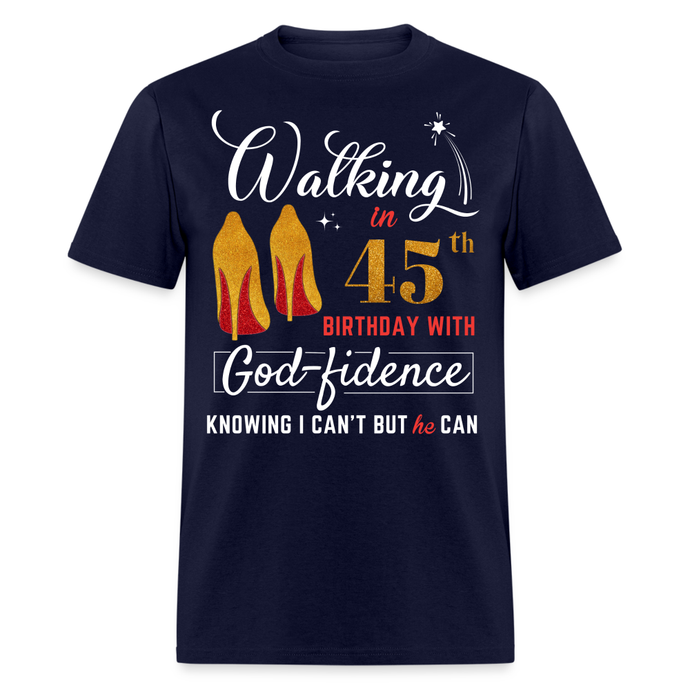 WALKING 45 GODFIDENCE SHIRT - navy