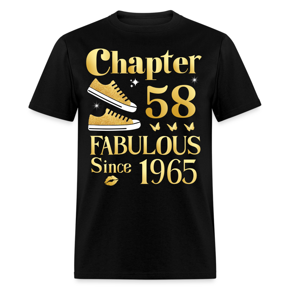 CHAPTER 58 FABULOUS SINCE 1965 SHIRT - black