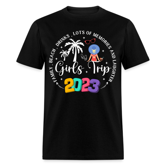GIRLS TRIP 2023 SHIRT - black