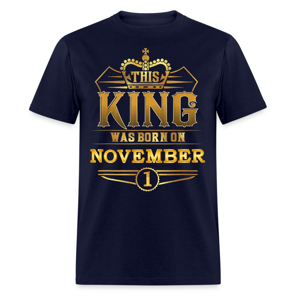 1ST NOVEMBER KING SHIRT - navy