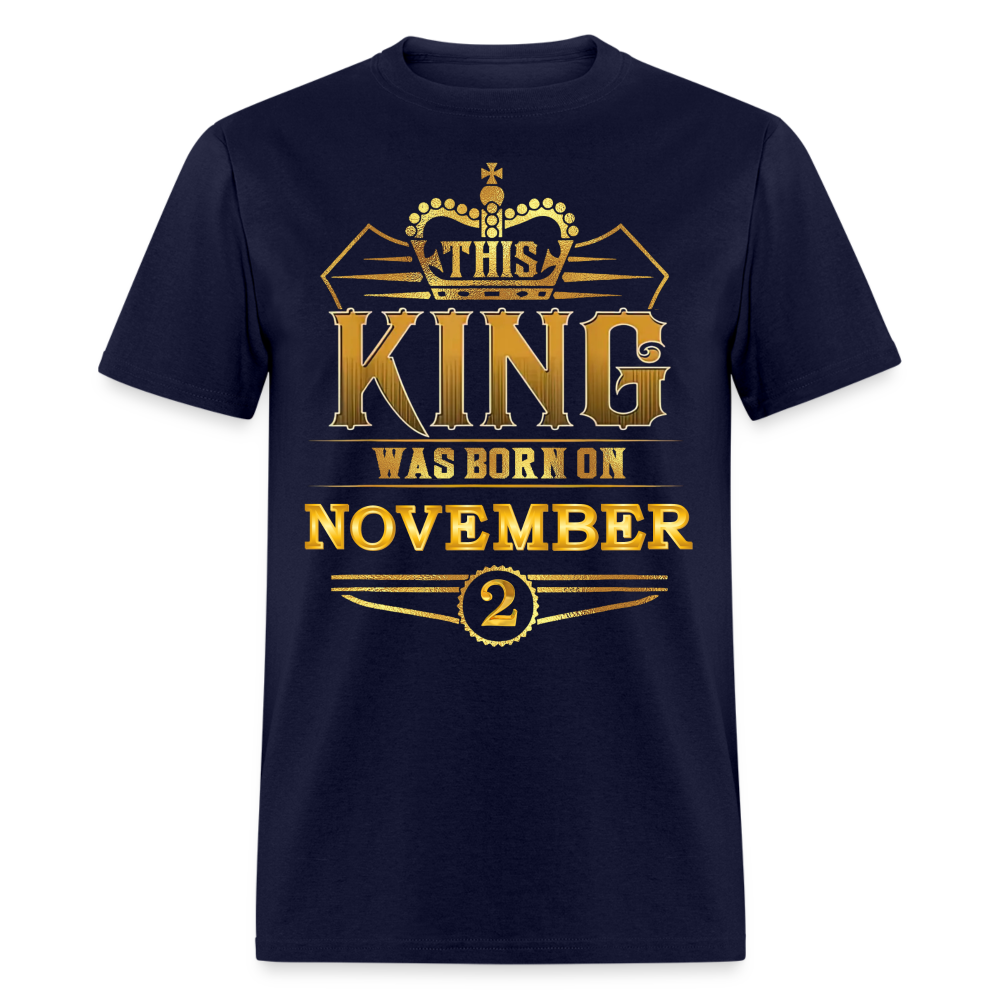 2ND NOVEMBER KING SHIRT - navy