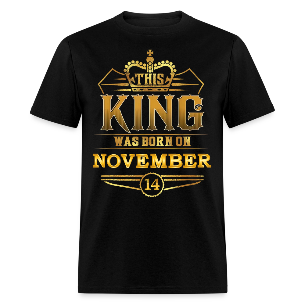 14TH NOVEMBER KING SHIRT - black
