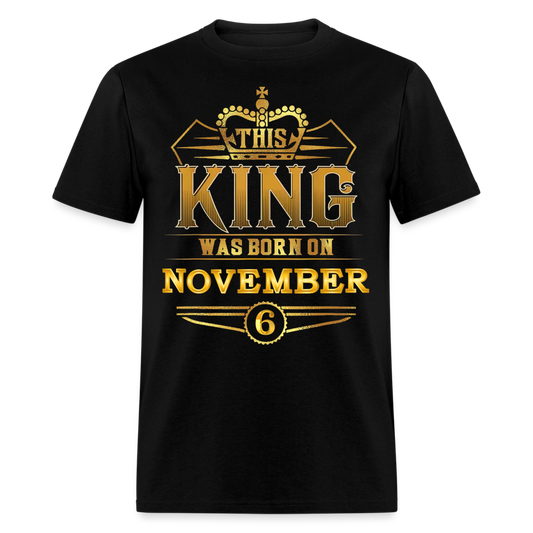 6TH NOVEMBER KING SHIRT - black