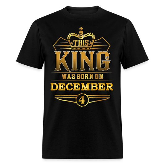 KING 4TH DECEMBER - black