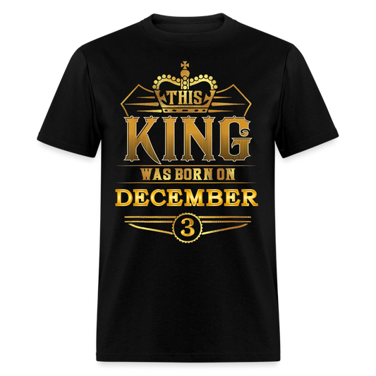 KING 3RD DECEMBER - black