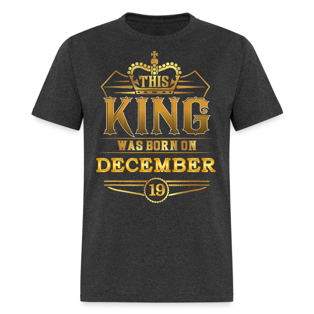 KING 19TH DECEMBER - heather black