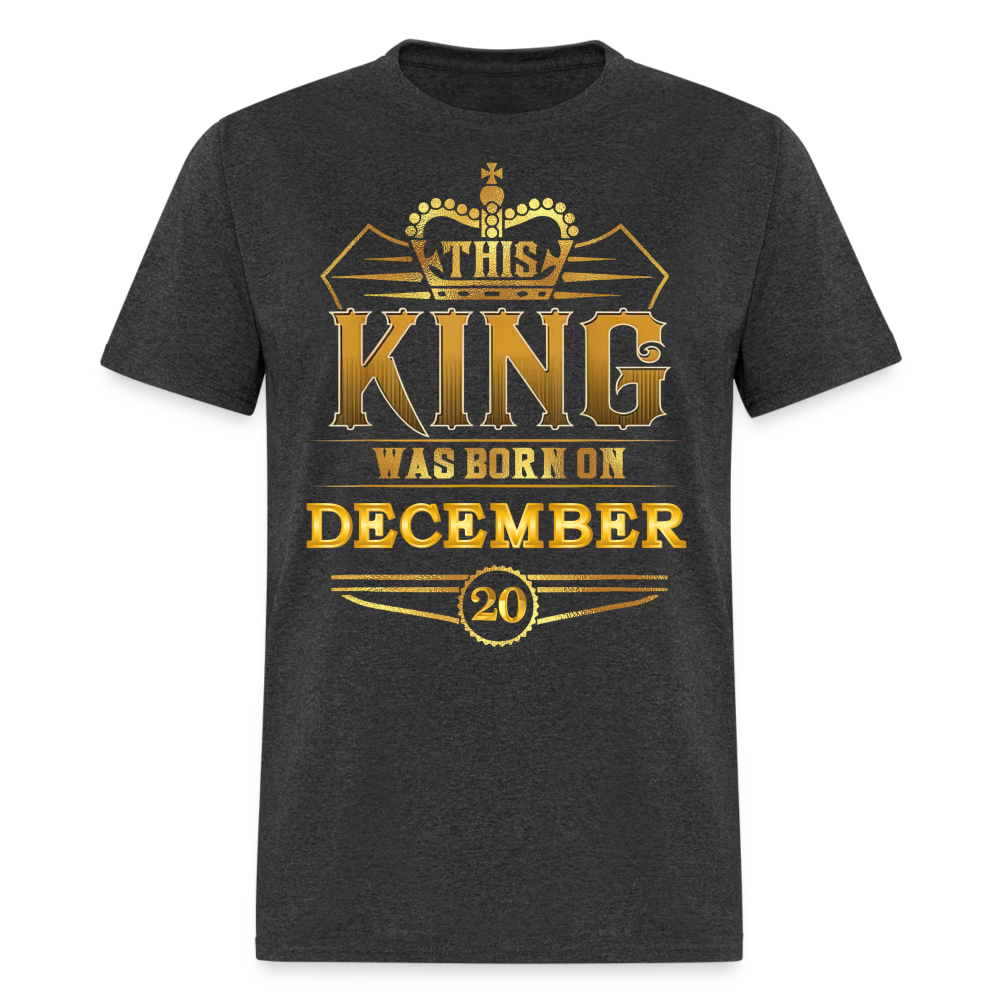 KING 20TH DECEMBER - heather black
