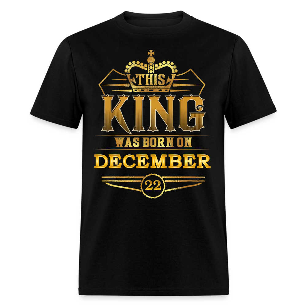 KING 22ND DECEMBER - black