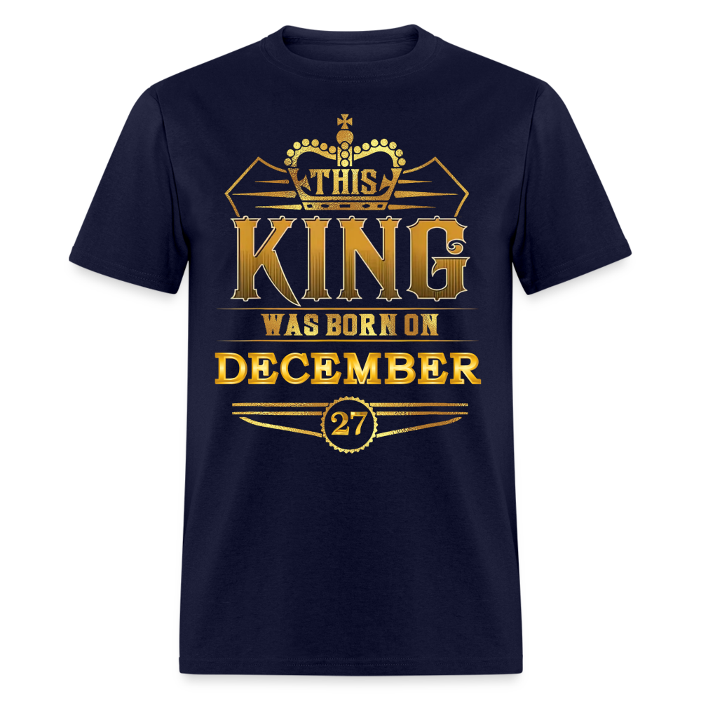 KING 27TH DECEMBER - navy