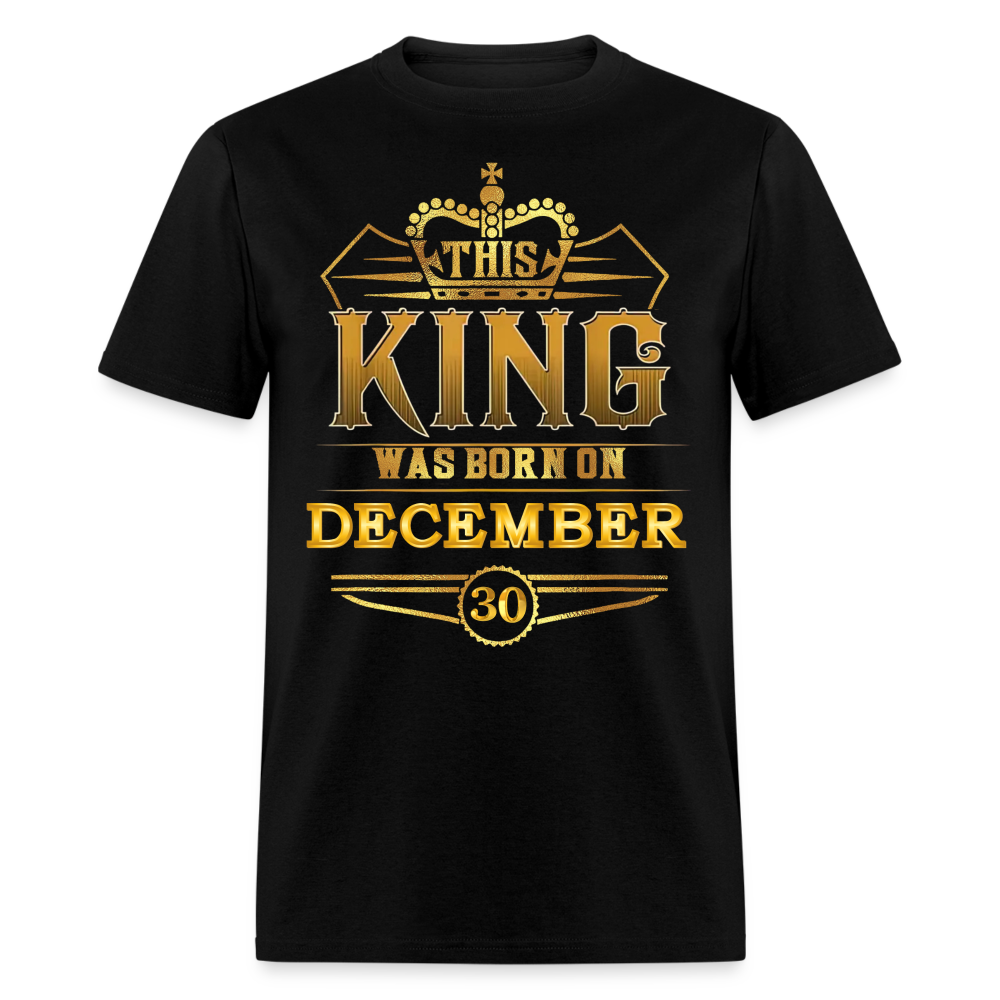 KING 30TH DECEMBER - black