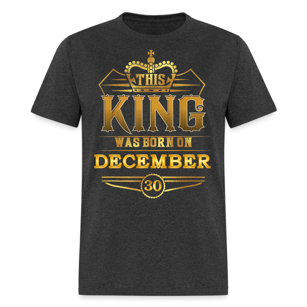 KING 30TH DECEMBER - heather black
