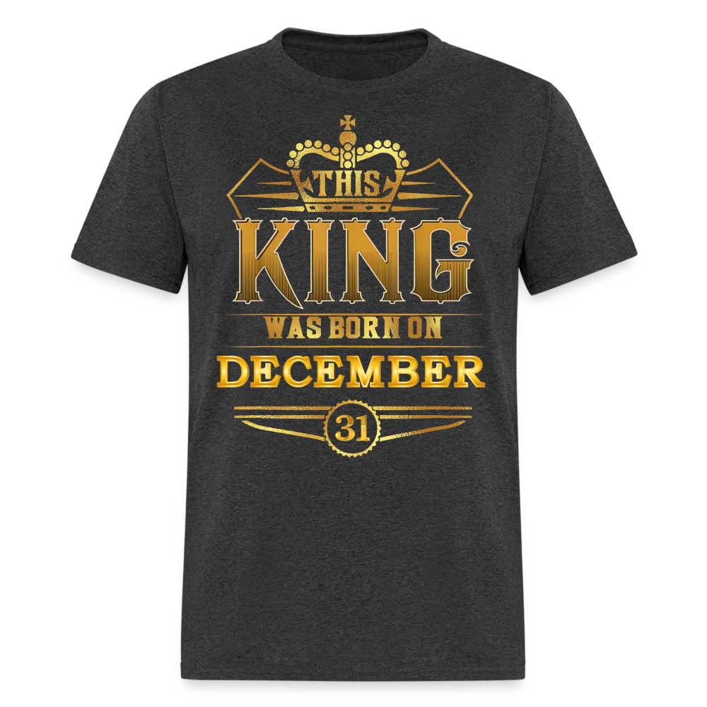 KING 31ST DECEMBER - heather black