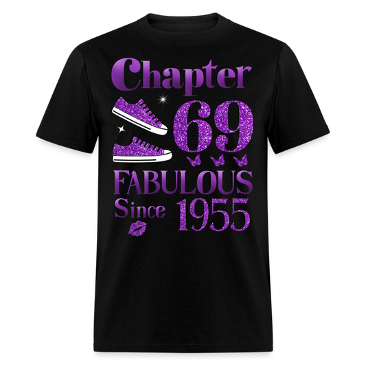 CHAPTER 69-1955 UNISEX SHIRT - black