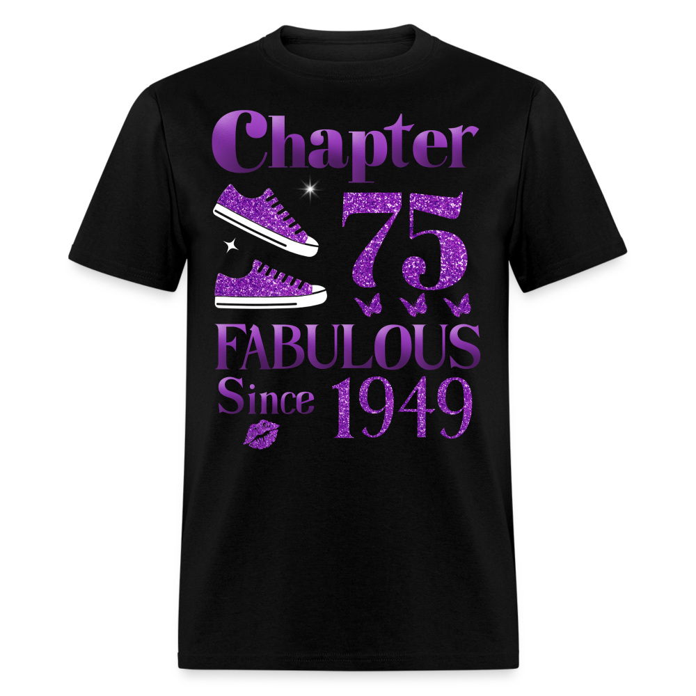 CHAPTER 75-1949 UNISEX SHIRT - black