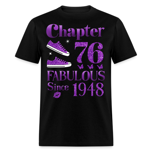 CHAPTER 76-1948 UNISEX SHIRT - black