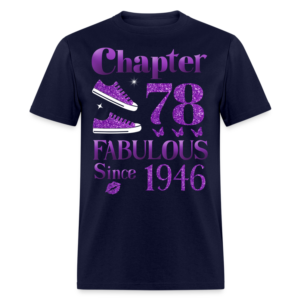 CHAPTER 78-1946 UNISEX SHIRT - navy