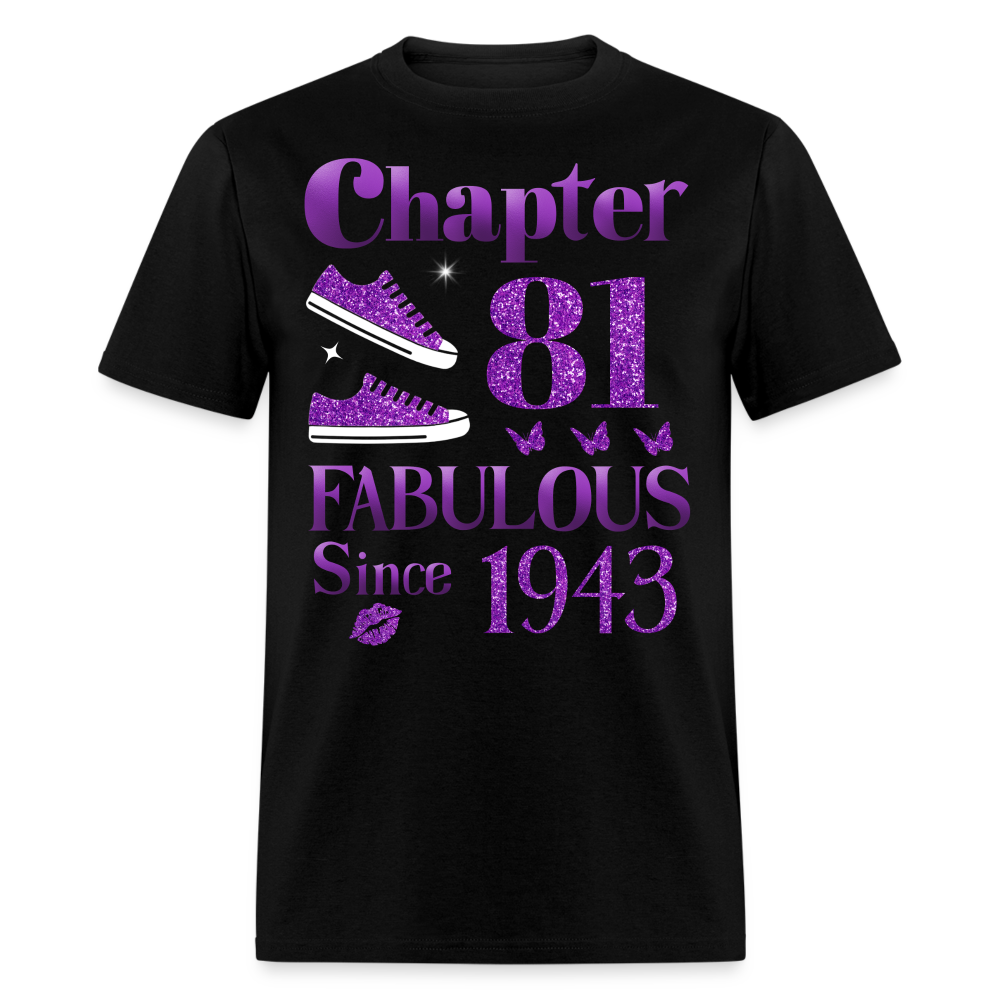 CHAPTER 81-1943 UNISEX SHIRT - black