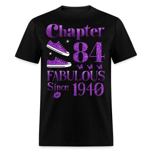 CHAPTER 84-1940 UNISEX SHIRT - black