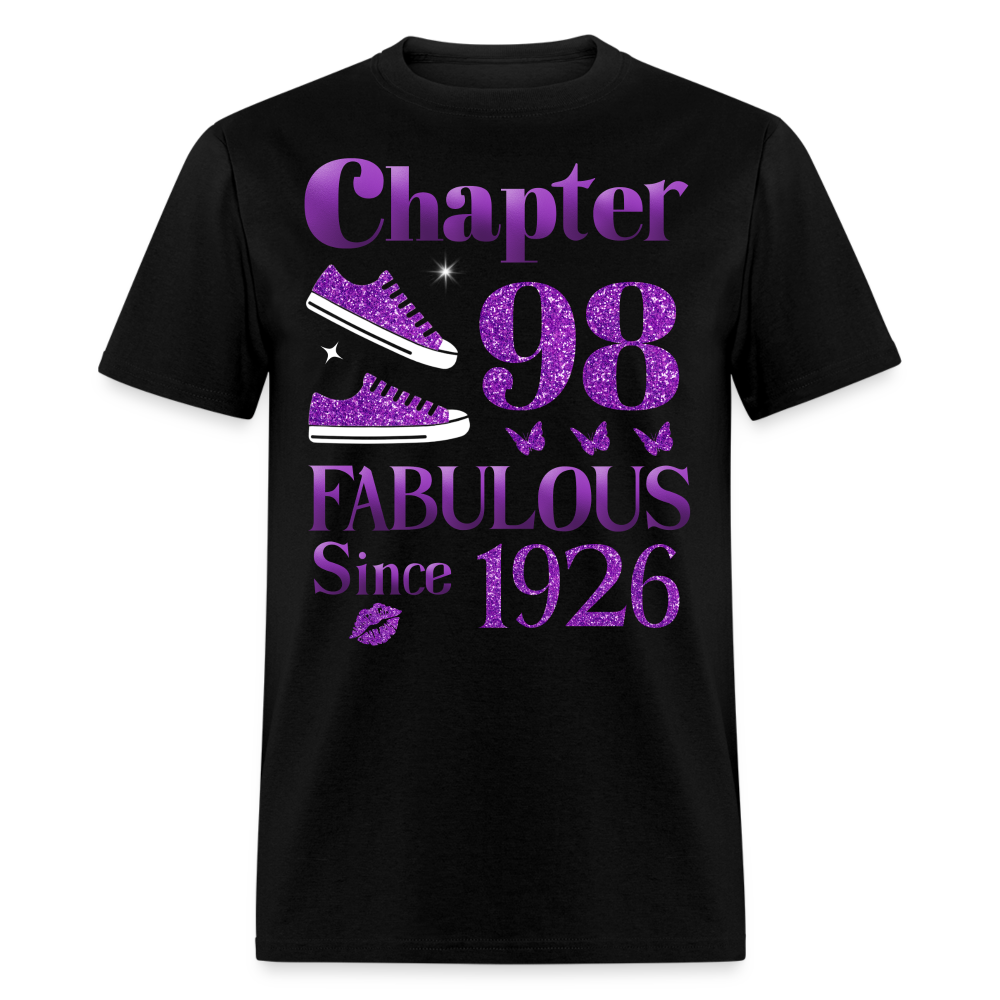 CHAPTER 98-1926 UNISEX SHIRT - black