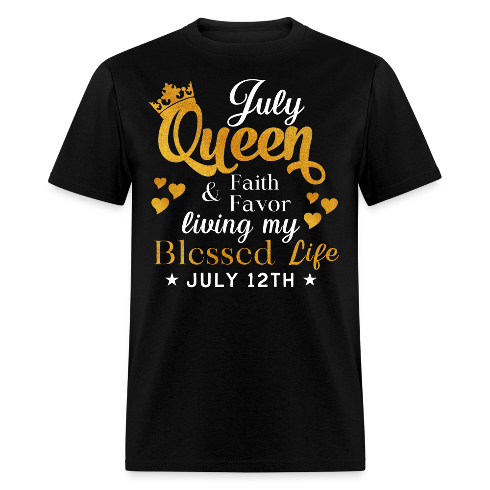 12TH JULY QUEEN FAITH AND FAVOR UNISEX SHIRT